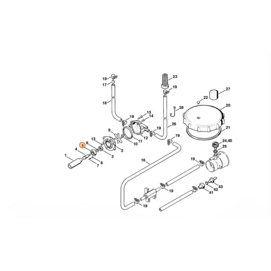 STIHL  Łożysko kulkowe 6000-2RS 9503 003 5090